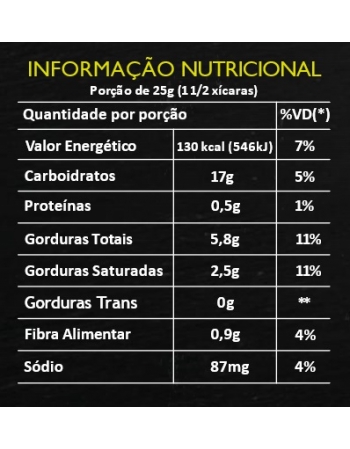Chips de Mandioca com Lemon Pepper - Belive - Unidade 50g