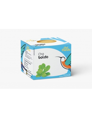 Chá Gold Boldo - PRENDA - 18g / 15 saquinhos