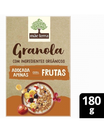 Granola Frutas Orgânica - MÃE TERRA - 180g 