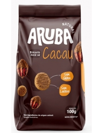 Biscoito Doce de Cacau - ARUBA - 100g