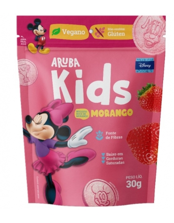Biscoito Kids de Morango Minnie - ARUBA - 30g