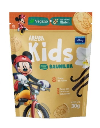 Biscoito Kids de Baunilha Mickey - ARUBA - 30g