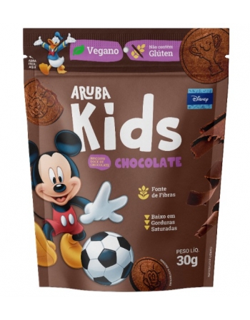 Biscoito Kids de Chocolate Mickey - ARUBA - 30g