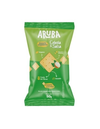 Salgadinho Cebola e Salsa Sem Glúten - ARUBA - 50g