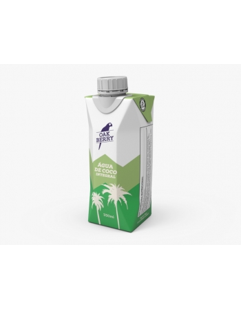 Água de Coco Integral - OAK BERRY - 330ml