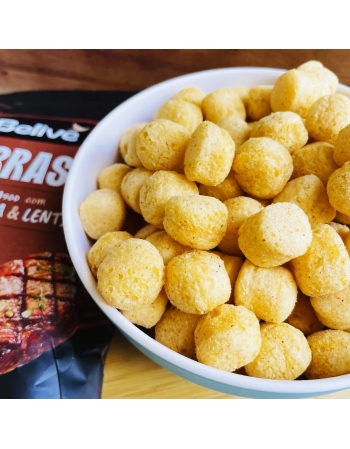 Snack Churrasco - Belive - Unidade 35g com Arroz, Quinoa e Lentilha