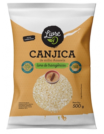 Canjica de Milho Não Transgênico - LIVRED - 500g