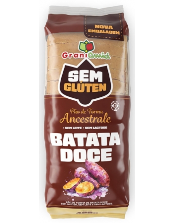 Pão de Forma Ancestrale Batata Doce - GRANI AMICI - 420g
