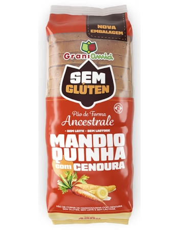 Pão de Forma Ancestrale Mandioquinha - GRANI AMICI - 420g
