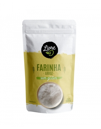 Farinha de Arroz - LivreD - 300g - Sem Glúten