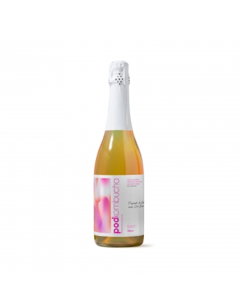 Espumante de Kombucha Uva Branca - POD - 750ml Kombucha Probiótica Natural
