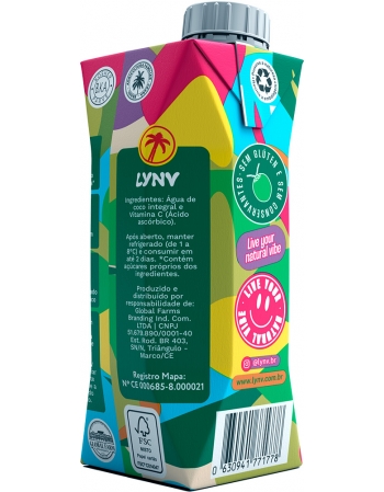 Água de Coco Integral - LYNV - 330ml