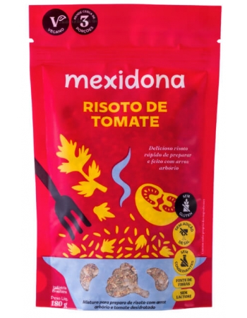 Risoto de Tomate Proteico sem glúten - MEXIDONA - 180g