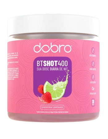BT SHOT 400 Pink Lemonade - DOBRO - Pote 300g - 30 doses